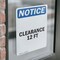 Signmission Clearance 12 Ft, 7 in W x Rectangle, Vinyl Decal OS-2PACK-NS-D-710-V-10663 - alternate 6
